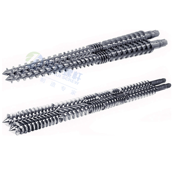 05-Junhui cone double flat double barrel screw (5)